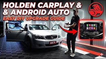 How to Easily Install Apple Carplay & Android Auto into a Holden Commodore VF Series