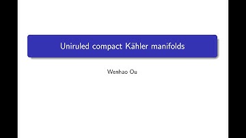 Wenhao Ou - A characterization of uniruled Kähler manifolds