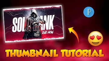 How to Make Gaming Thumbnail On Pixellab ⚡⚡ | Without PS TOUCH | Make This Thumbnail On Android!!