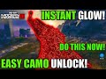 INSTANT UNLOCK!...NEW SECRET GLOW CAMO IN MW3! SEASON 5 GLOW IN THE DARK! MODERN WARFARE 3/WARZONE 3