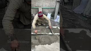Amazing Cement Crafting Process #Cementprojects #Seetechnology  #Ytshortsindia #Satisfying