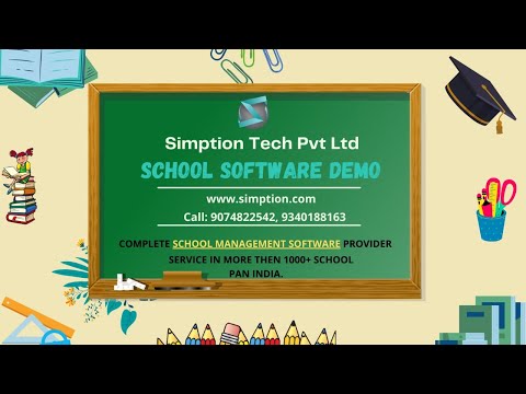 Simption School Software demo | School software download full version | Best School