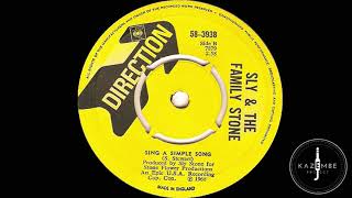 Video thumbnail of "Sly and The Family Stone - Sing a Simple Song (Kazembe Re-Edit)"