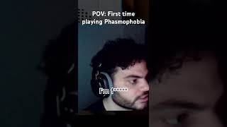 First time playing Phasmophobia! #gaming #letsplay #phasmophobia #viral #funny #clips