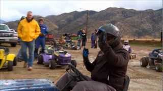 Lawn Mower Racing With Johan Golden & Henrik Elvestad of Norwegian TV2's "Golden Goal"