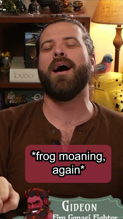 Awkward Frog Sounds! 🐸 #dnd #ttrpg #dnd5e