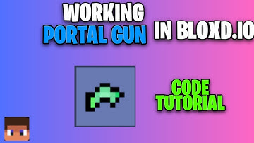 🌀 How to make Working Portal Gun in bloxd.io [TUTORIAL]