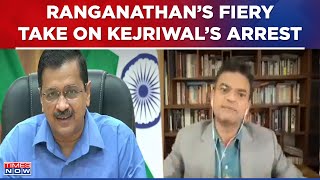 Anand Ranganathan Destroys Those Criticizing ED In Kejriwal's Case, Watch His Fiery Take On Arrest