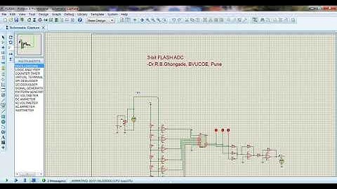 FLASH ADC PROTEUS DEMO LIC 20-21 ©Prof.Dr.R.B.Ghongade