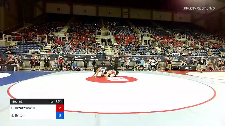 113 Lbs Round Of 128 - Logan Brzozowski, New Jerse...