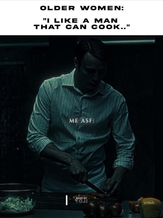 I'm literally Hannibal Lecter. 🗣️🗣️