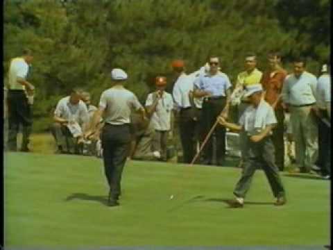 Gene Littler vs Byron Nelson From the Shell's Wonderful World of Golf from 1962 ( Part 5)