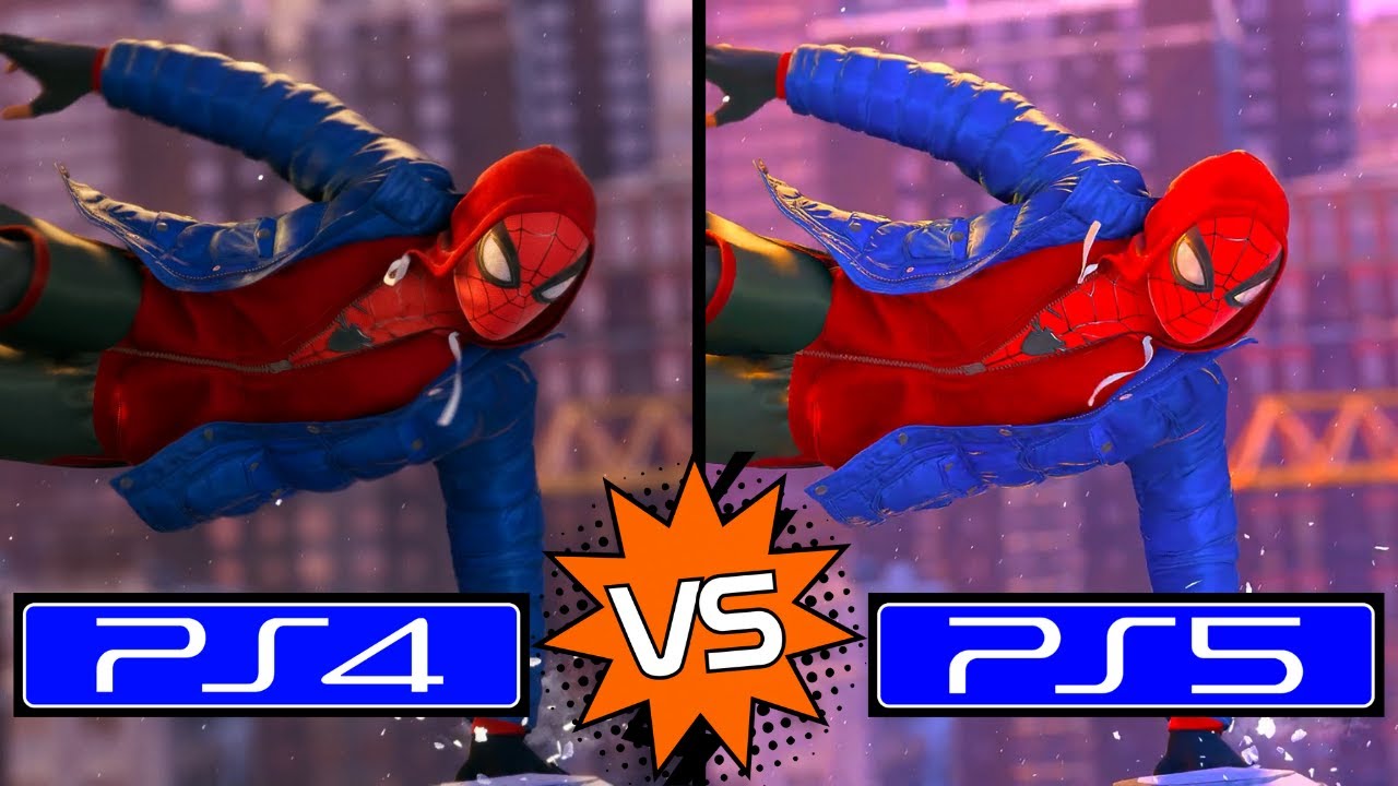 Spider Man Miles Morales Ps4 Pro Vs Ps5 Graphics Comparison Youtube