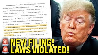 New Court Filing from Prosecutor REVEALS Trump Crimes