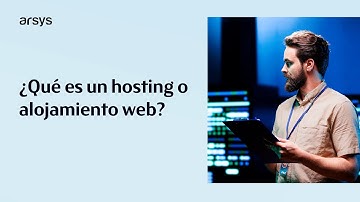 ¿Qué es un hosting o alojamiento web?