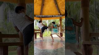 Self-Defence Elbow Techniques Tutorial Beginner Friendly UK Training 🥋🥊 #selfdefence #elbowstrike