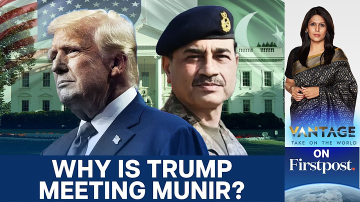 Trump Hosts Pakistan's Asim Munir Despite India's Anti-terror Push | Vantage with Palki Sharma |N18G