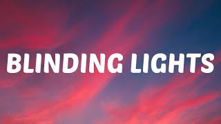 Tebey - Blinding Lights (Lyrics) Resimi