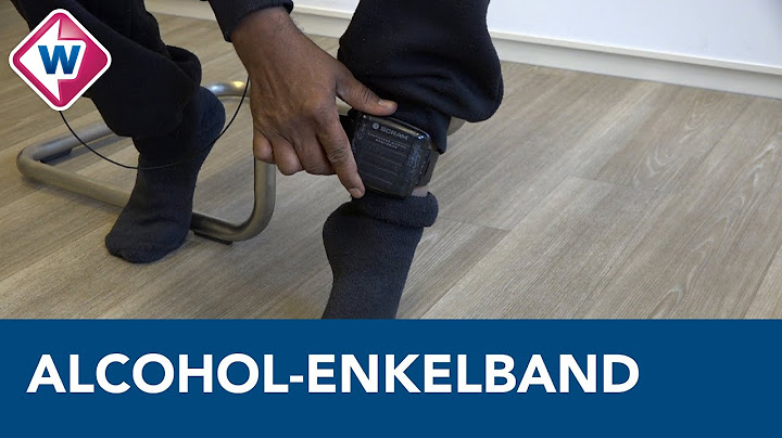 Alcohol-enkelband tegen verslaving: 'Ik dronk twee flessen whiskey en 24 bier per dag' - OMROEP WEST