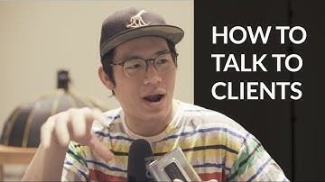 Professional freelance graphic designer shows you how to talk to a client; An real sales call!