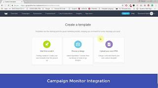Campaign Monitor Integration | Responsive Email Template