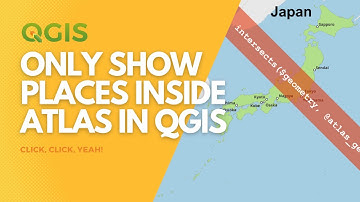 Show only features that intersect Atlas features in QGIS
