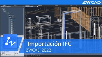 Importación IFC | ZWCAD 2022 Oficial