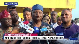 APC Ready to Challenge PDP's Victory at Osun Governorship Election, Heads to Tribunal