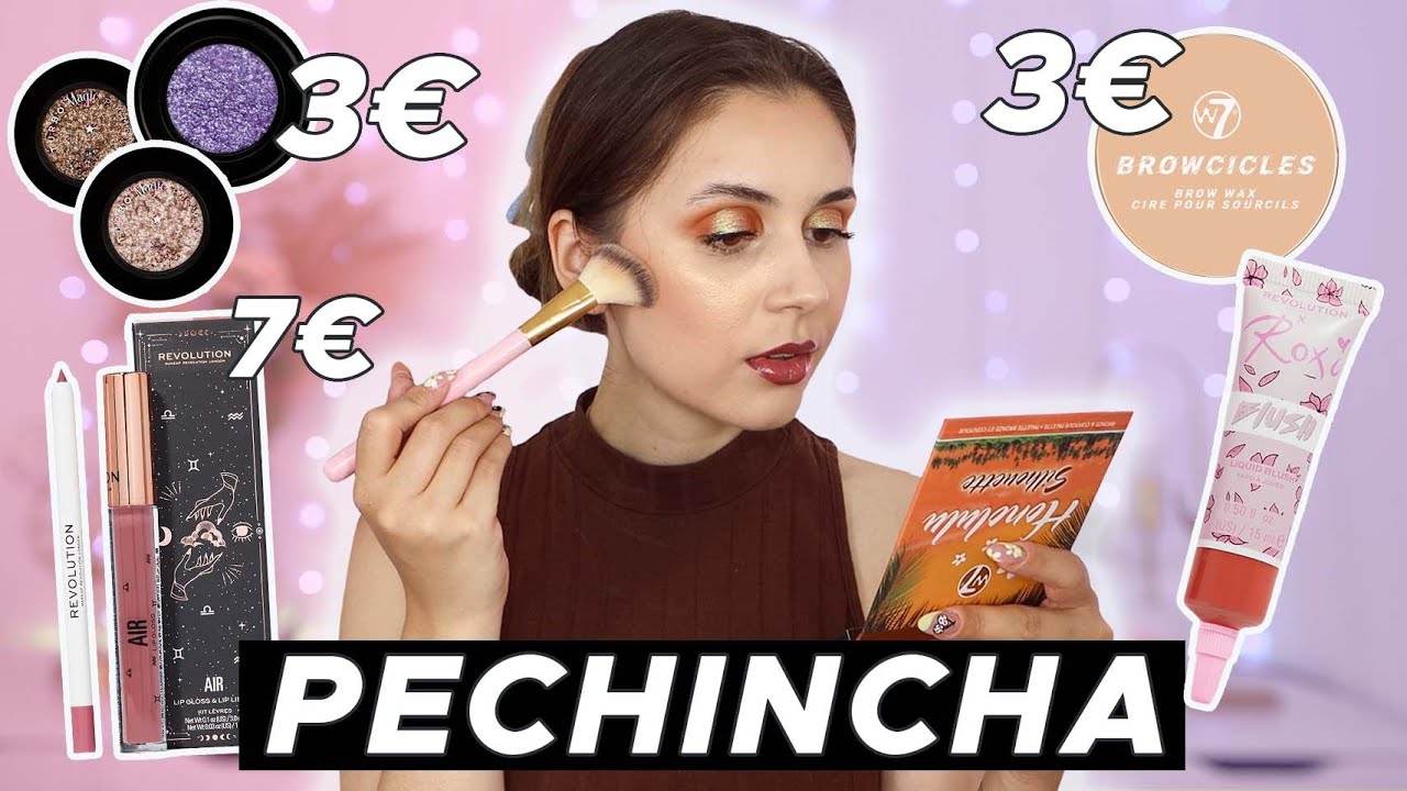 EXPERIMENTEI MAQUILHAGEM BARATA | W7, Revolution ... | Joana Gentil