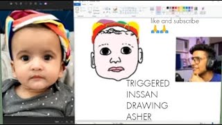 triggered insaan drawing Asher on steam