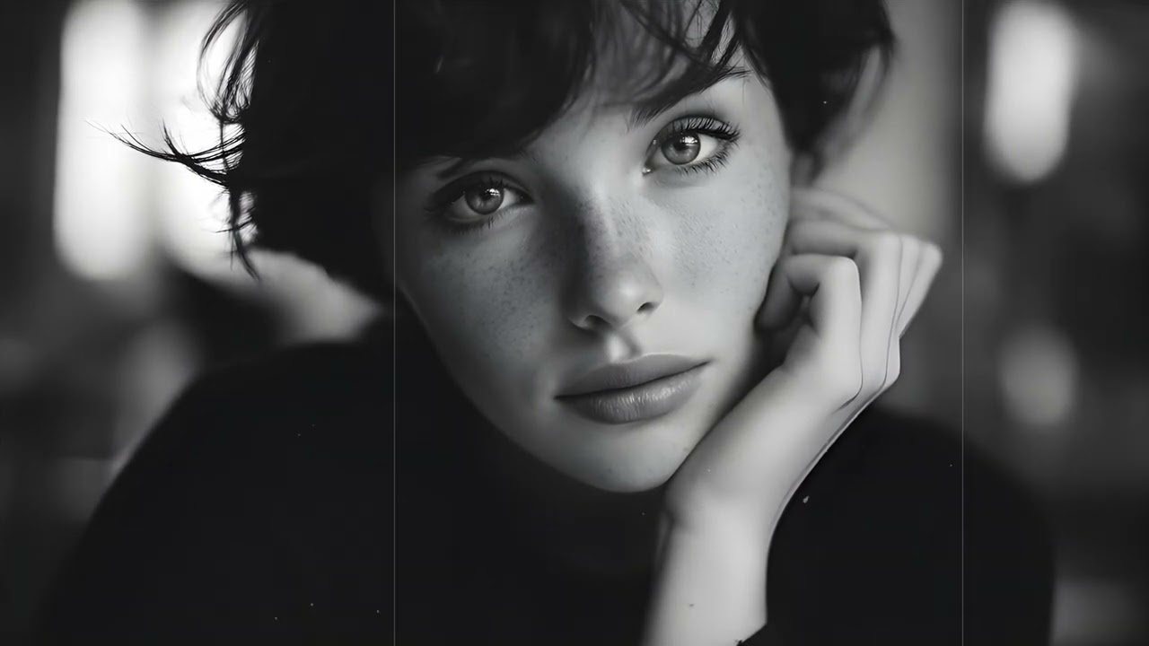 Романтическая французская шансон – нежный женский вокал, винтажная атмосфера кафе.