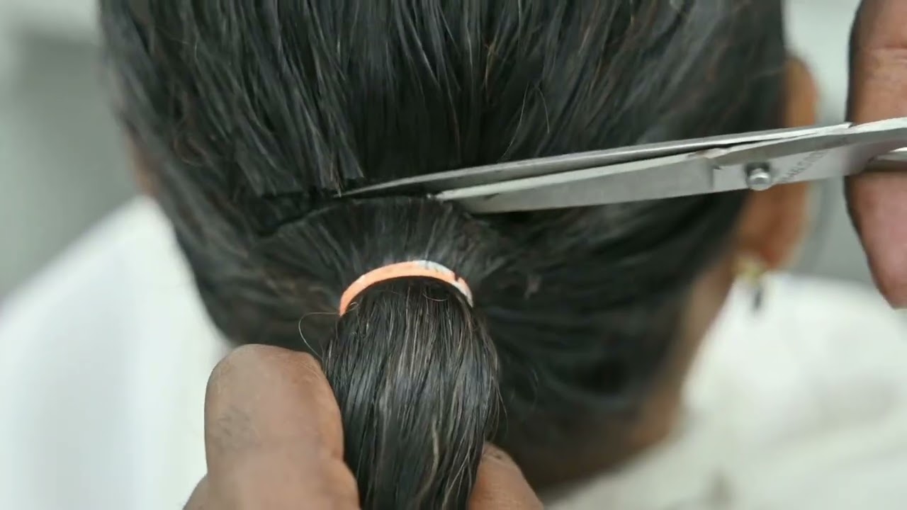 POV - Please Don’t Shave My Head!" — An Aunty's headshave on special request by members.