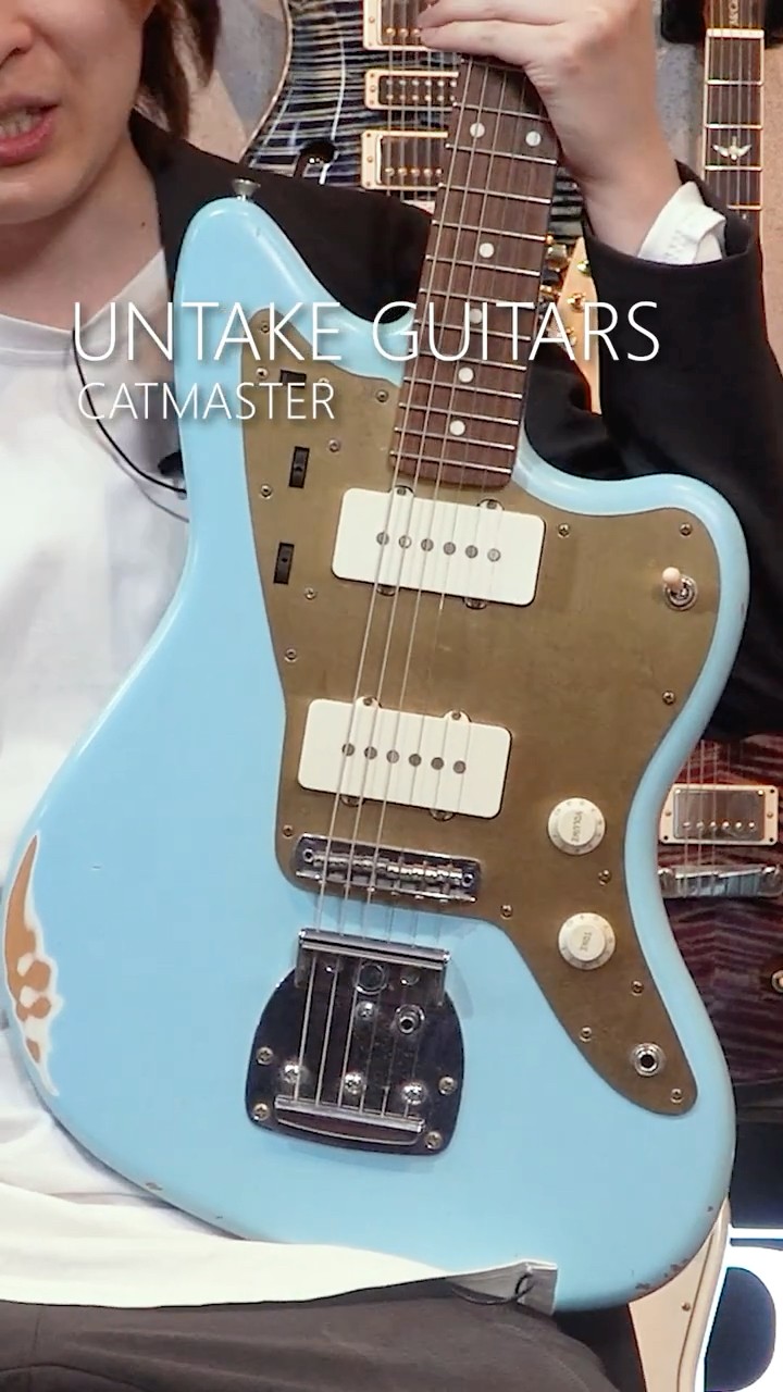 Introducing the CATMASTER by UNKAKE Guitars: A Jazzmaster-style
