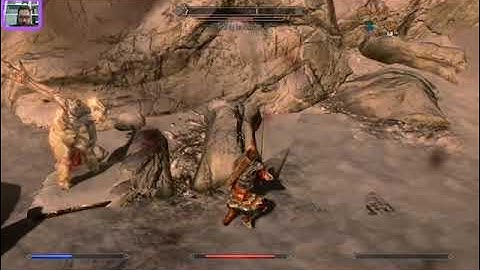 Skyrim - Easy Defeat to frost Troll 1st Sight