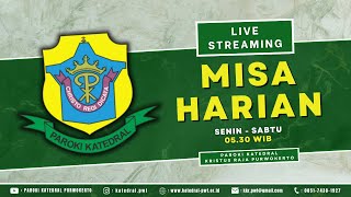 Misa Harian - Kamis, 25 April 2024 - 05.30 WIB - Katedral Purwokerto