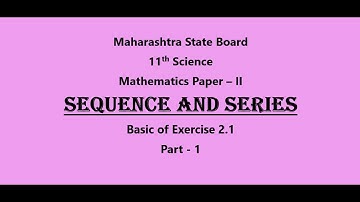 SEQUENCE AND SERIES/GEOMETRIC PROGRESSION/EXERCISE 2.1(QUE 1-5)PART-1