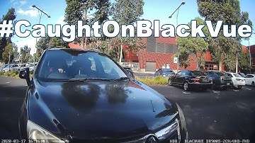 Bold Parking Lot Hit & Run #CaughtOnBlackVue