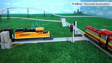 LEGO® Monorail Automation by 4DBrix
