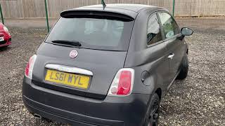 Athlete Statistics Fiat 500 Matt Black edition 🚗