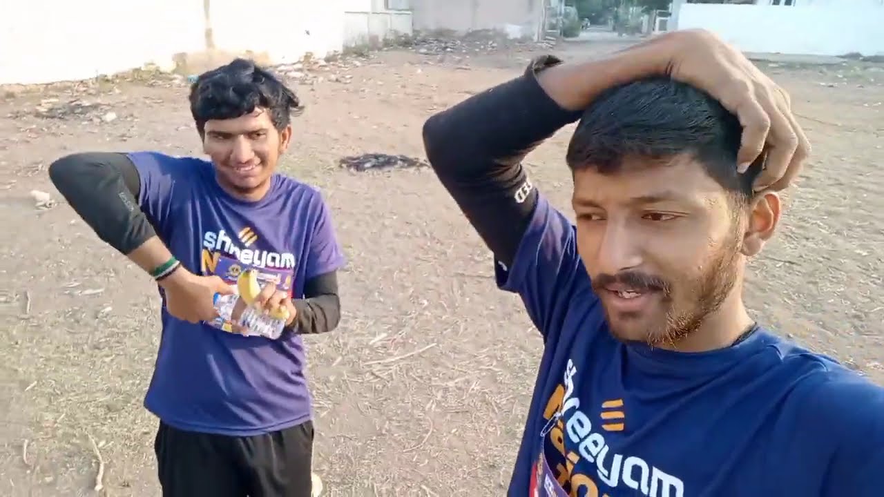 મેરાથોન ની ફુલ મજા 😊🤗10km.દોડ🏃..