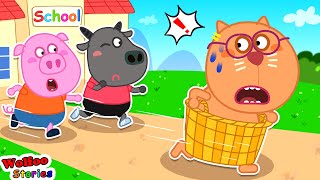 Oh No! My Clothes Are Gone - First Day of School of Kat ⭐️ Funny Cartoon For Kids @KatFamilyChannel