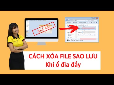 Video Cách XÓA file sao lưu khi ổ đĩa đầy một cách AN TOÀN... - youtube