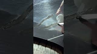 Auto Lack Kratzer Entfernen Mit Lackstift Klarlack Aufbringen