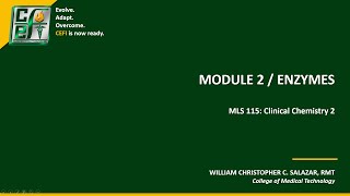 Module 2 Enzymes Part 3