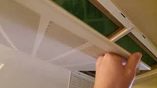 Broken Latches On Ac Return Air Vent Grille Cover Replaced With Strong Magnets - Easy Diy Repair