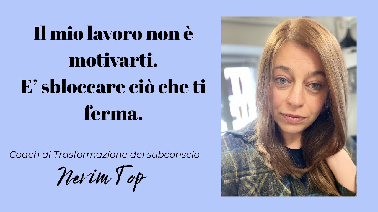 Perché la motivazione non basta quando il blocco è interno. - YouTube