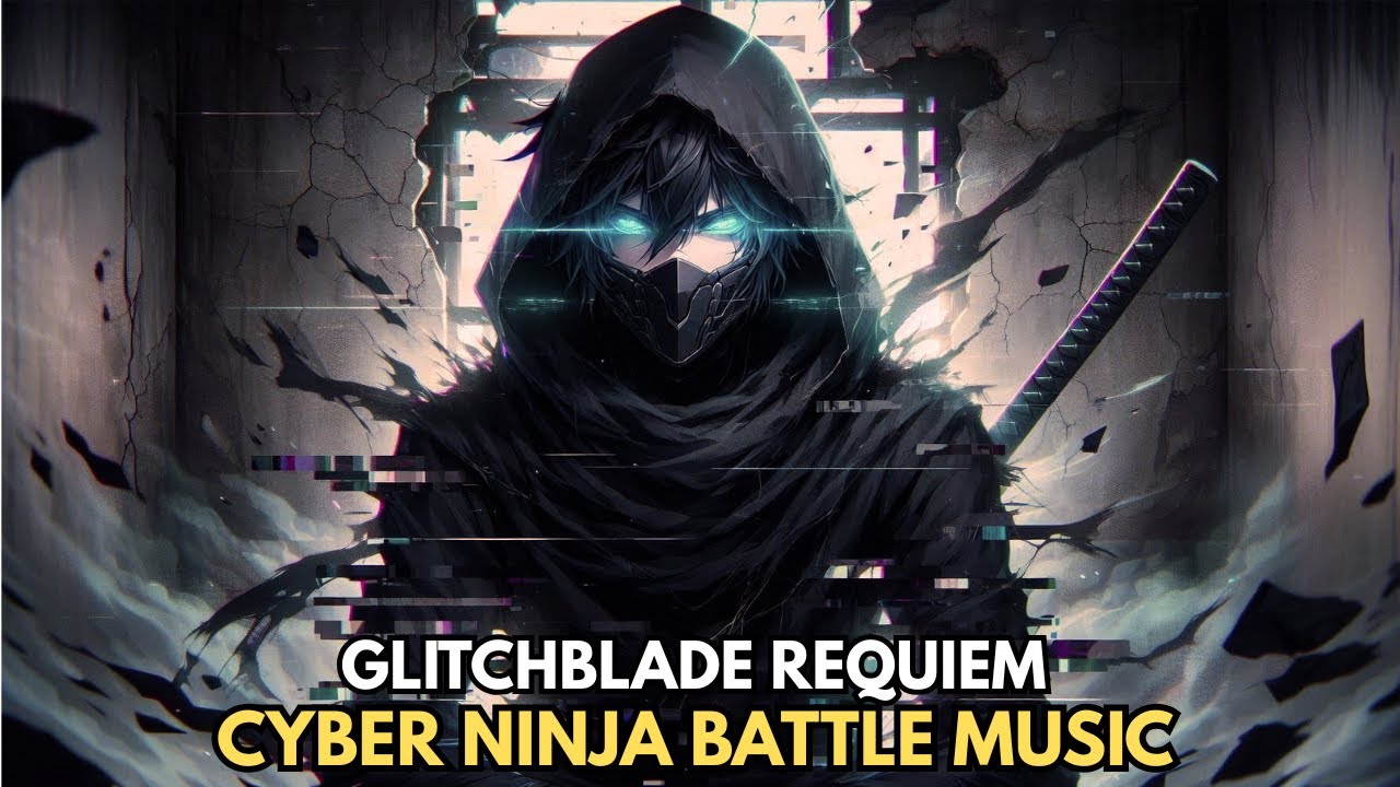 Glitchblade Requiem | Cyber Ninja Battle Music • Dark Trap x Glitchcore Orchestral