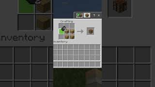 How To Make A Fletching Table In Minecraft #Shorts