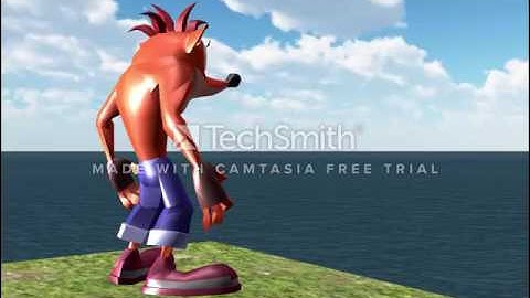 Crash Bandicoot Animations Applied To Unity 3D