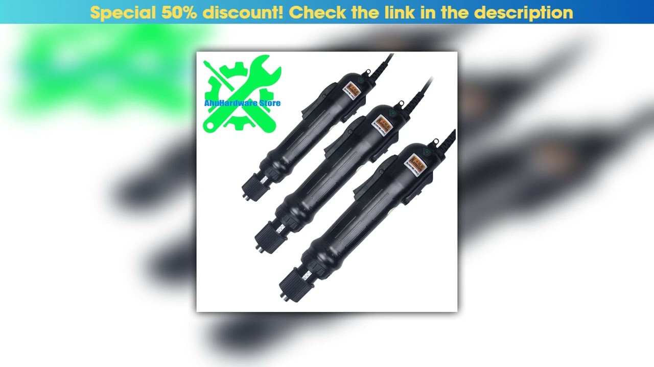 Must Buy 110V-220V DC Semi Automatic Power Screw Drivers Hand Drill Tools Small Straight Handle Ind